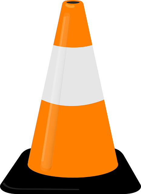 Cône de construction