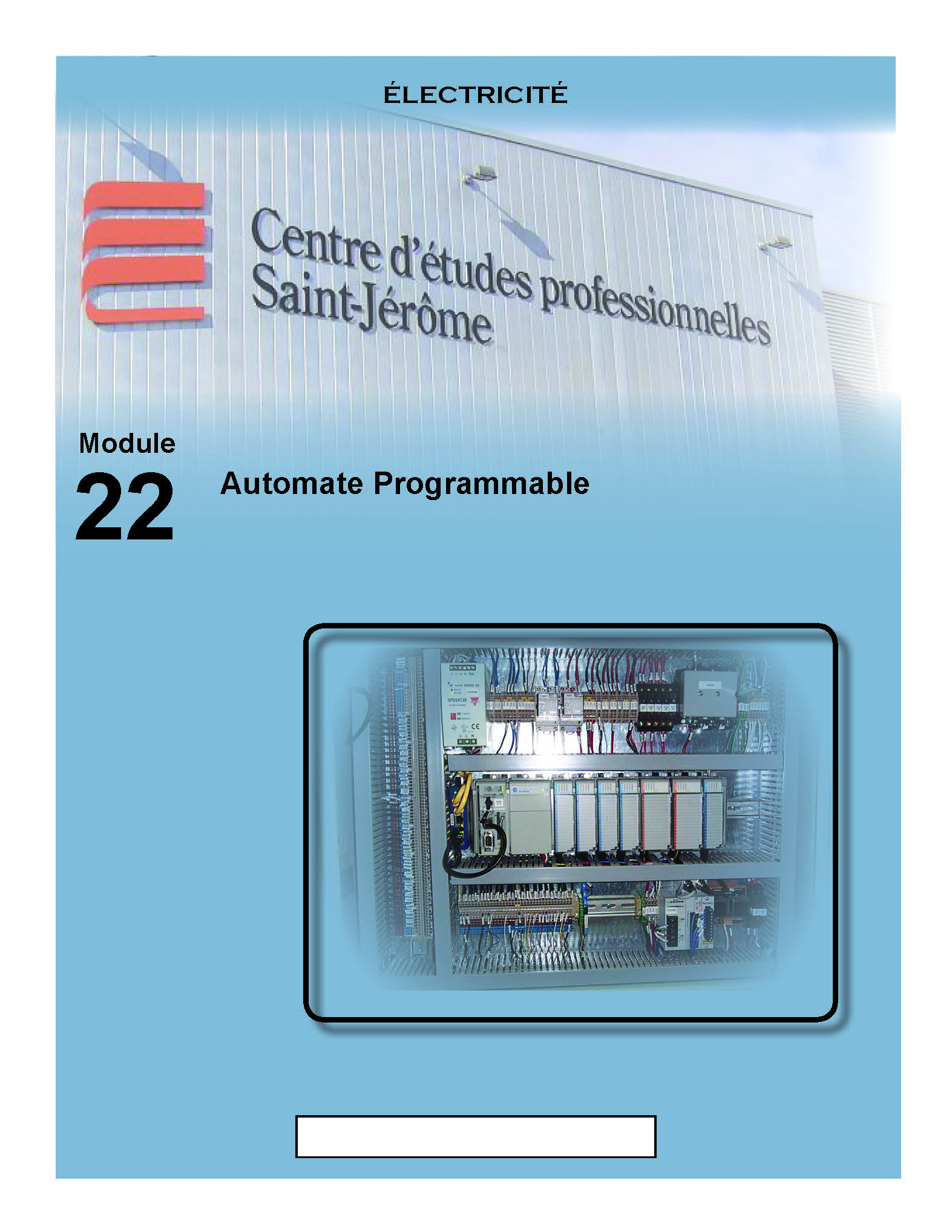Compétence 22 Automate programmable (FT)
